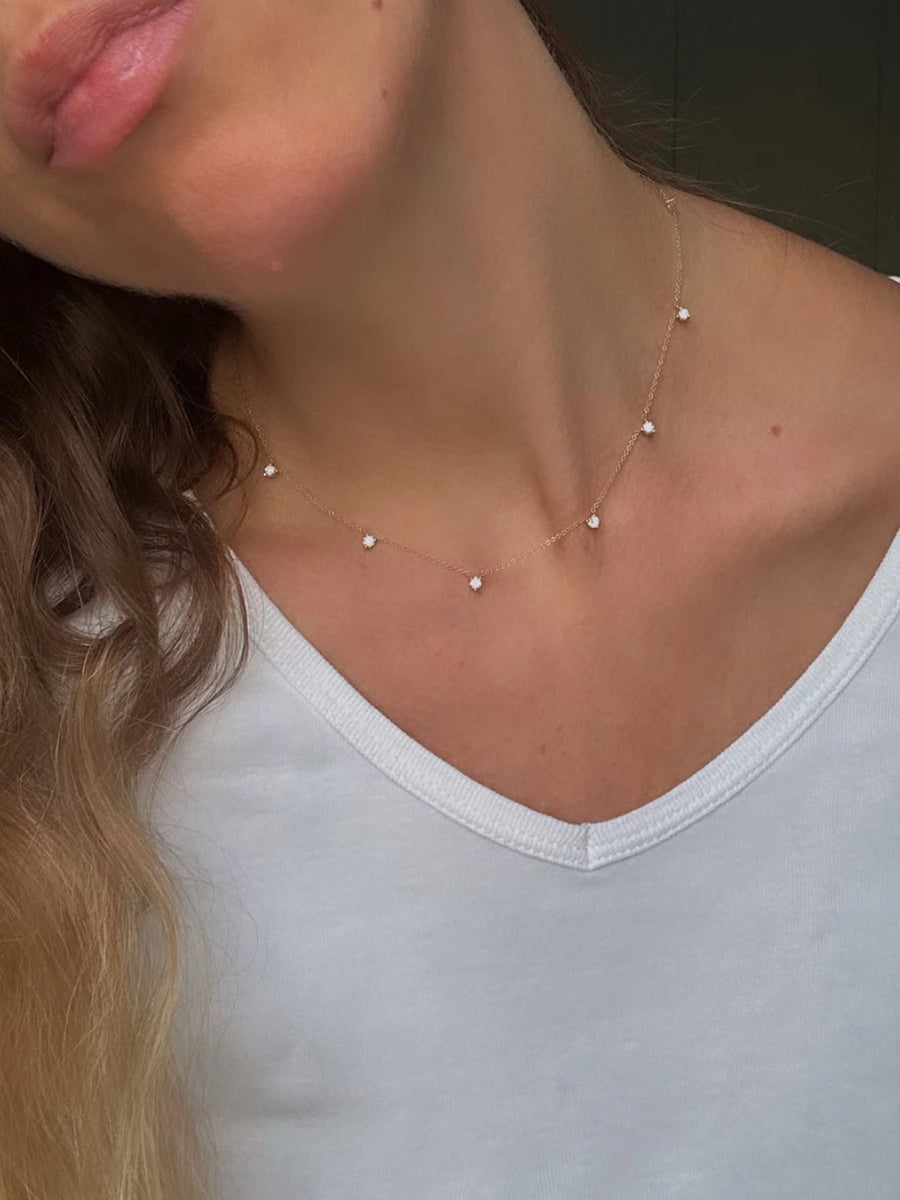 7 Diamonds Necklace