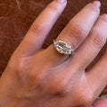 Oval East West Ring