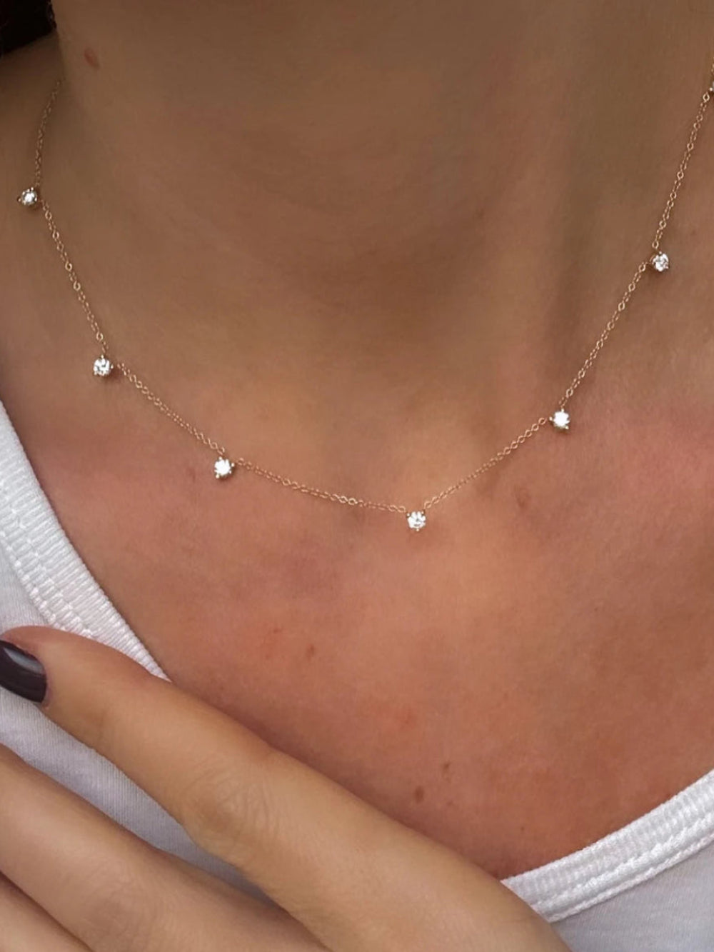 7 Diamonds Necklace