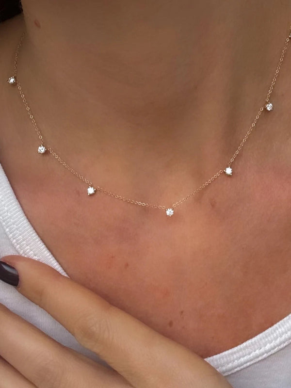 7 Diamonds Necklace