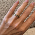 Bubble Wedding Band
