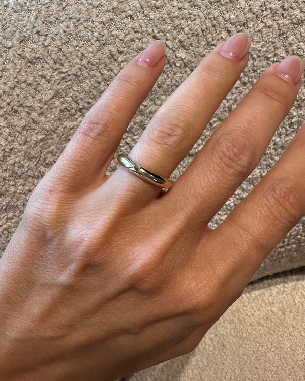 Bubble Wedding Band