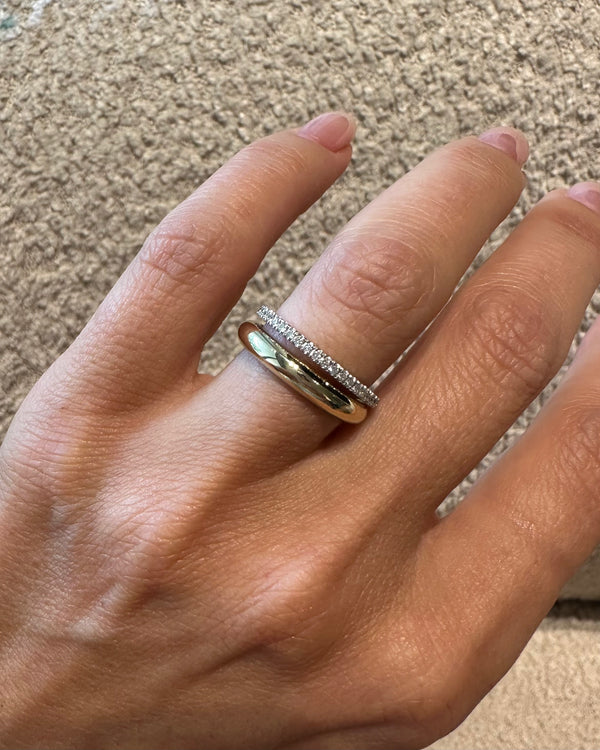 Bubble Wedding Band
