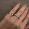 8 Stone Ring