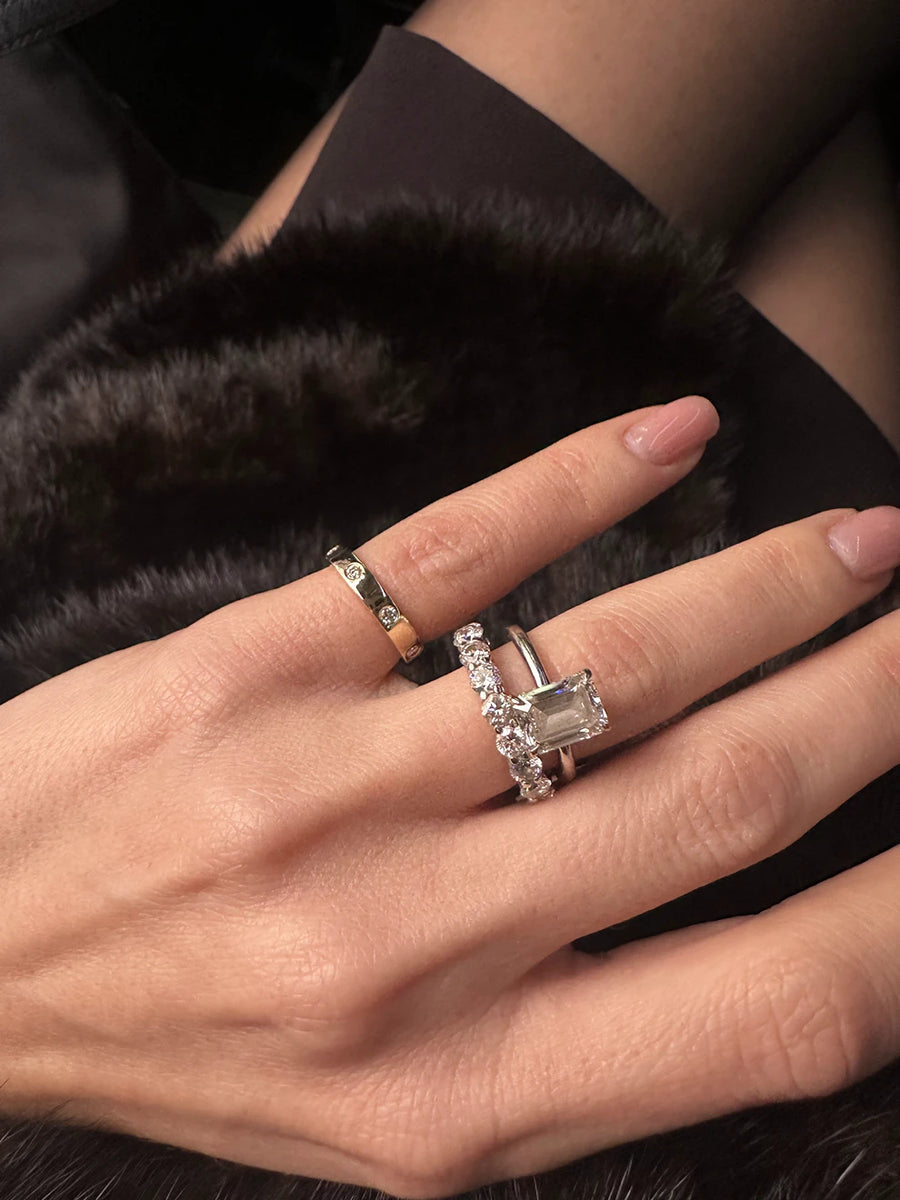 8 Stone Ring