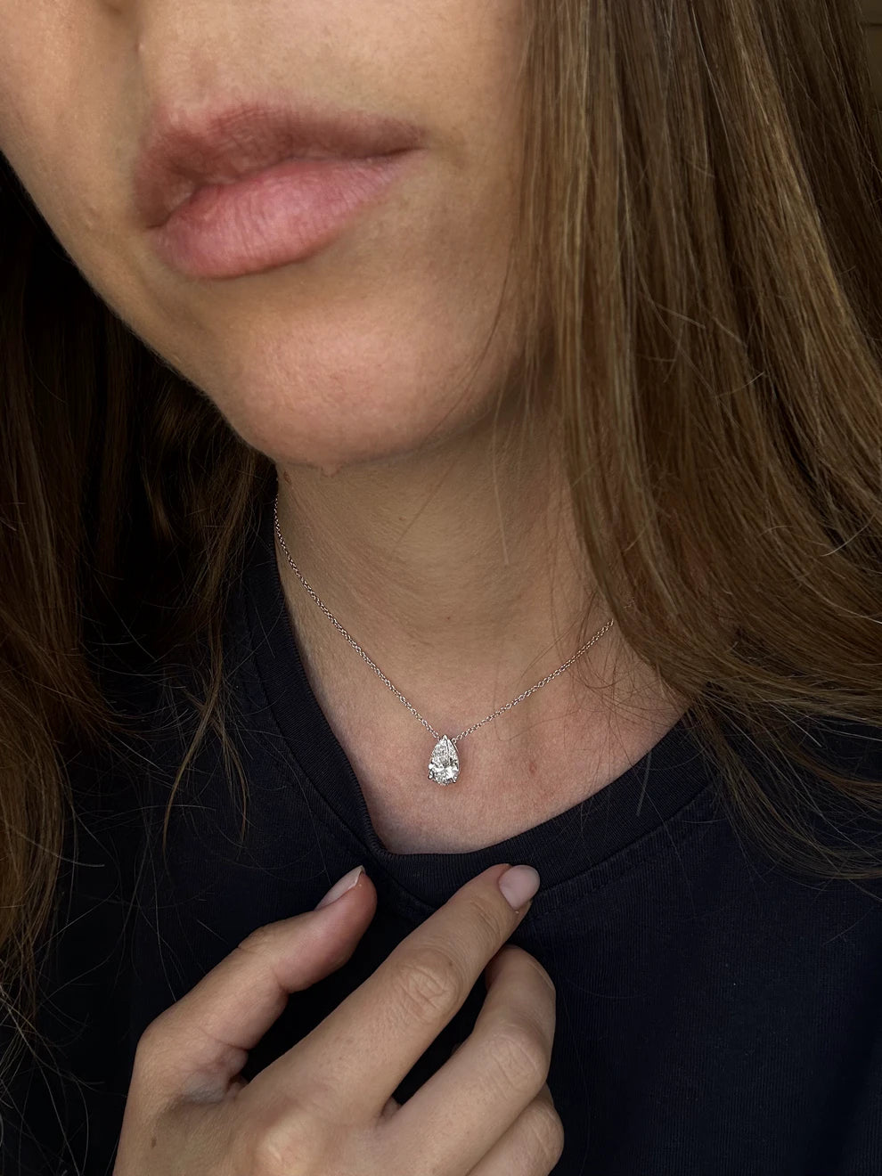 Pear Necklace