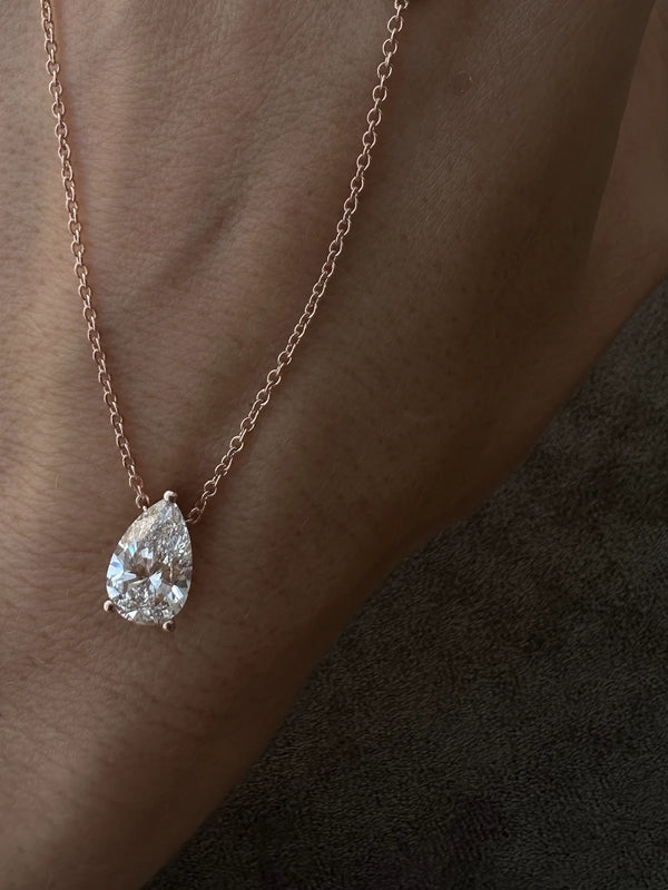 Pear Necklace