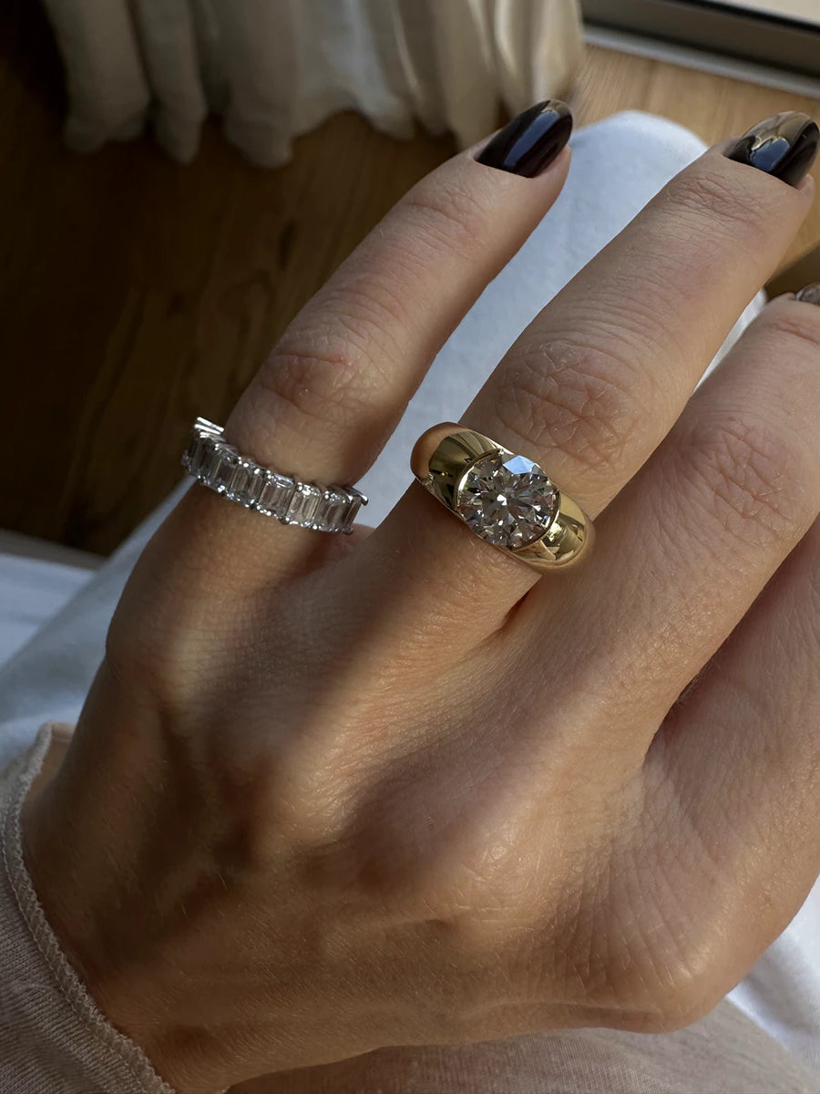 Round Half Bezel