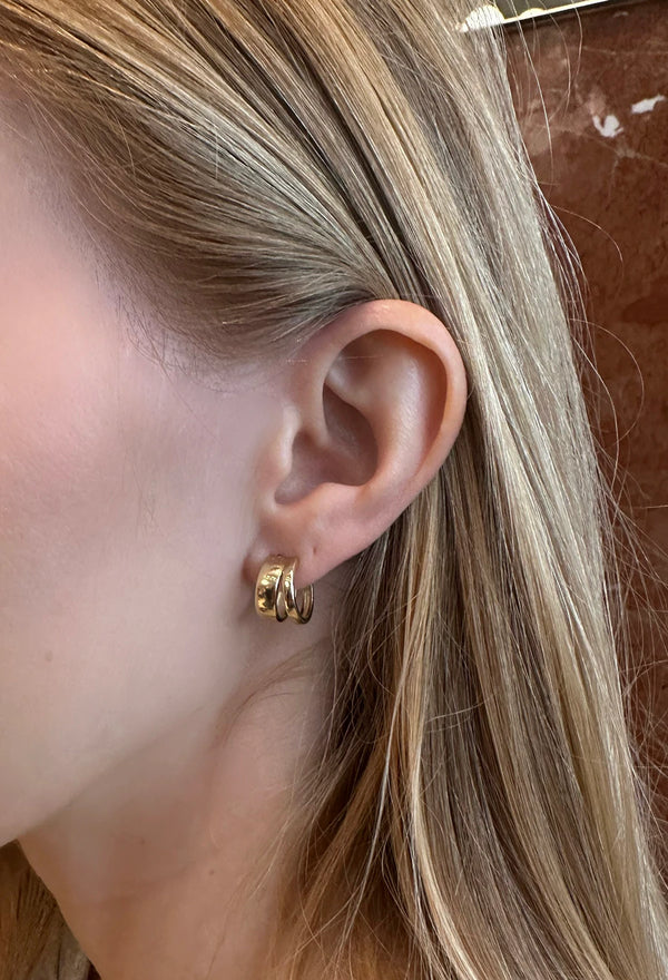 Double Earring Gold