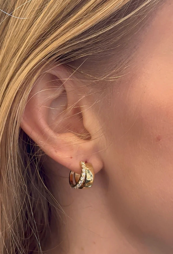 Double Earring Setting