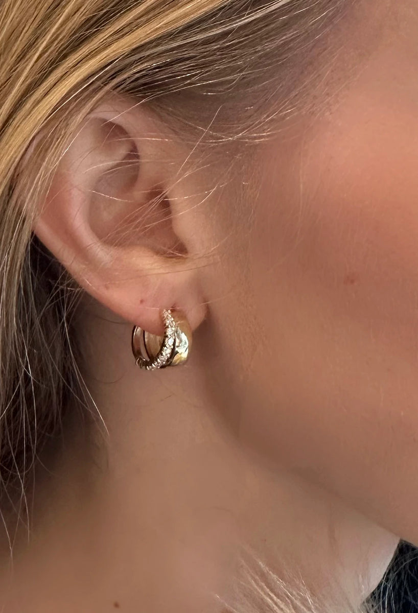 Double Earring Setting